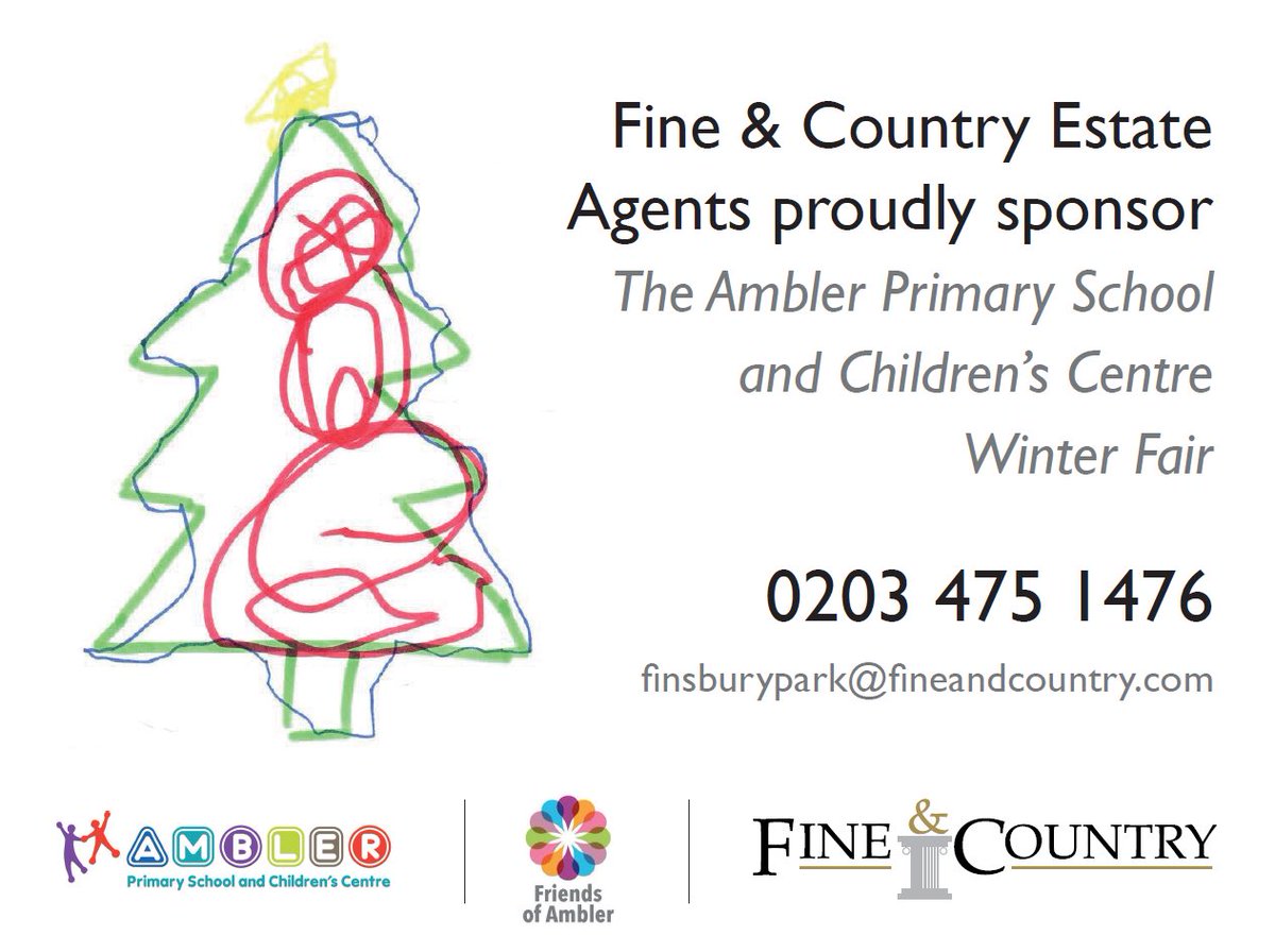 FoAmbler's tweet photo. Thanks to everyone who entered a design for a Greetings Card.  Total sales raised £240 for @AmblerSchool! Beautiful designs too including our winner selected by @FineandCountry #finsburypark #islingtonschools https://t.co/SBorqv9RM6
