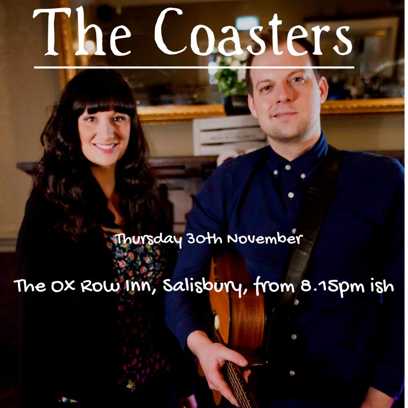 CoastersBand's tweet image. We're back at the marvellous @theoxrowinn in Salisbury next Thursday 30th. Will it be too early for a cheeky Christmas song or two? #wiltshour #livemusic #acoustic