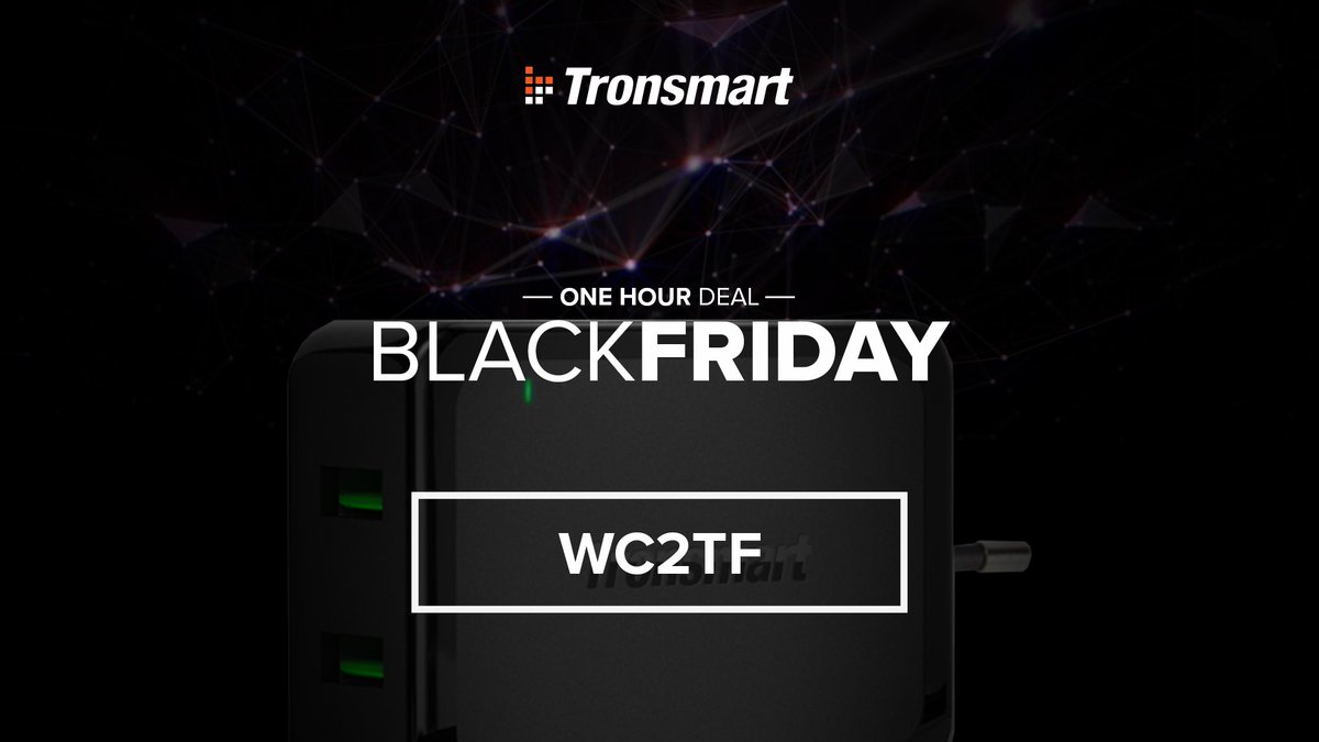 TronsmartPolska's tweet photo. Ostatnie 30 min na zakup ładowarki WC2F #blackfriday https://t.co/cmbGc2e2g8 https://t.co/YqkTm72TO0