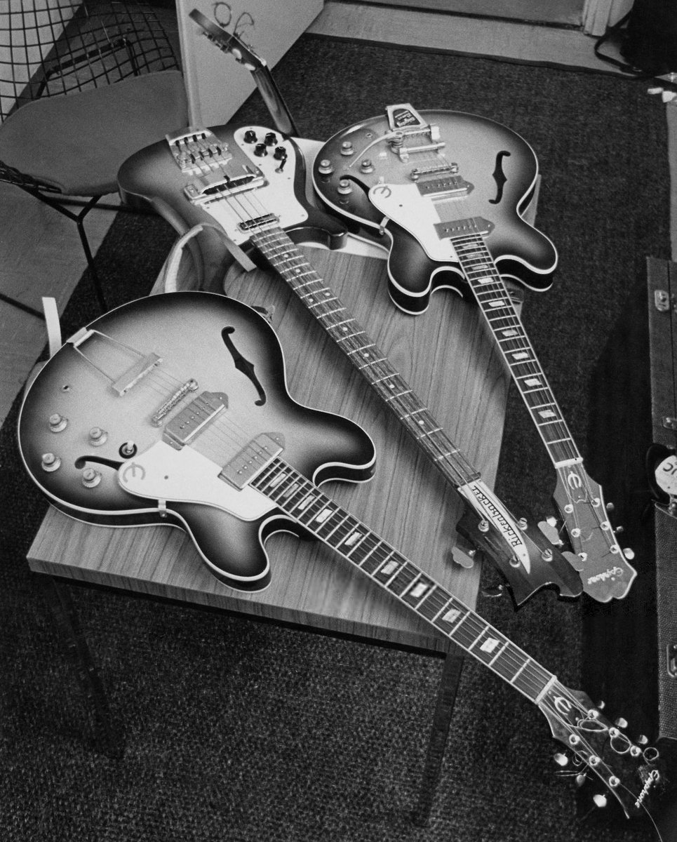 friseuringo's tweet photo. "Guitars at rest" on #Friday24 in #Hamburg.
The #Beatles’ last world tour, Sunday 26 June 1966. 
 https://t.co/hUPwG0Nc5b https://t.co/QjBi22tXs6