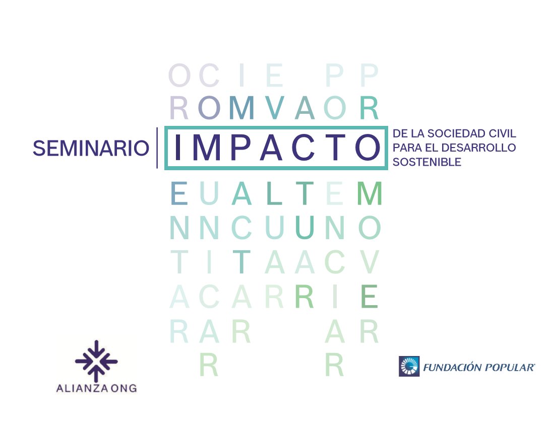 AlianzaONG's tweet photo. Accede a todos los materiales del Seminario Impacto de la Sociedad Civil, 👉https://t.co/1FiGMIZMK5, compártelo 🗣️ #ImpactoOSC https://t.co/n8AMniVtK0