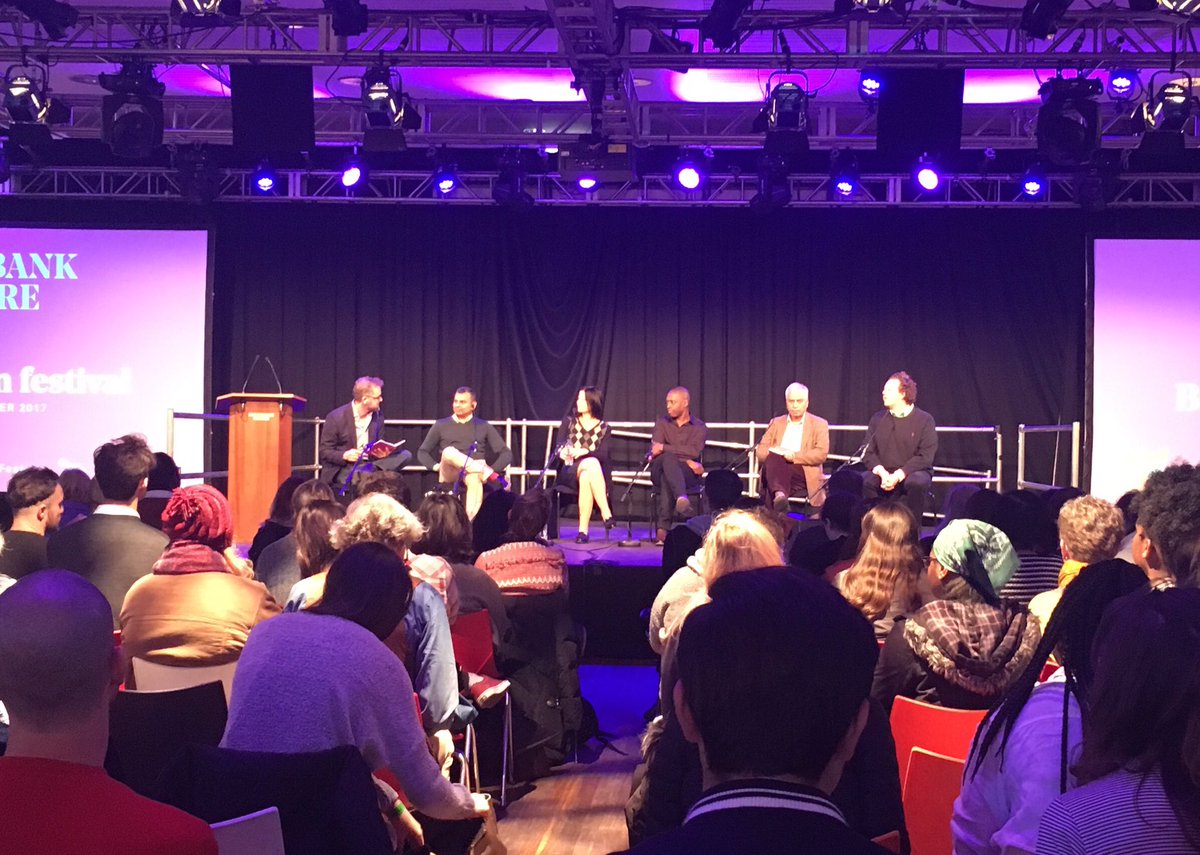 Kicking off my #BeingAManFest weekend <a href="/southbankcentre/">Southbank Centre</a> with a talk on the vital issue of men, suicide and mental health