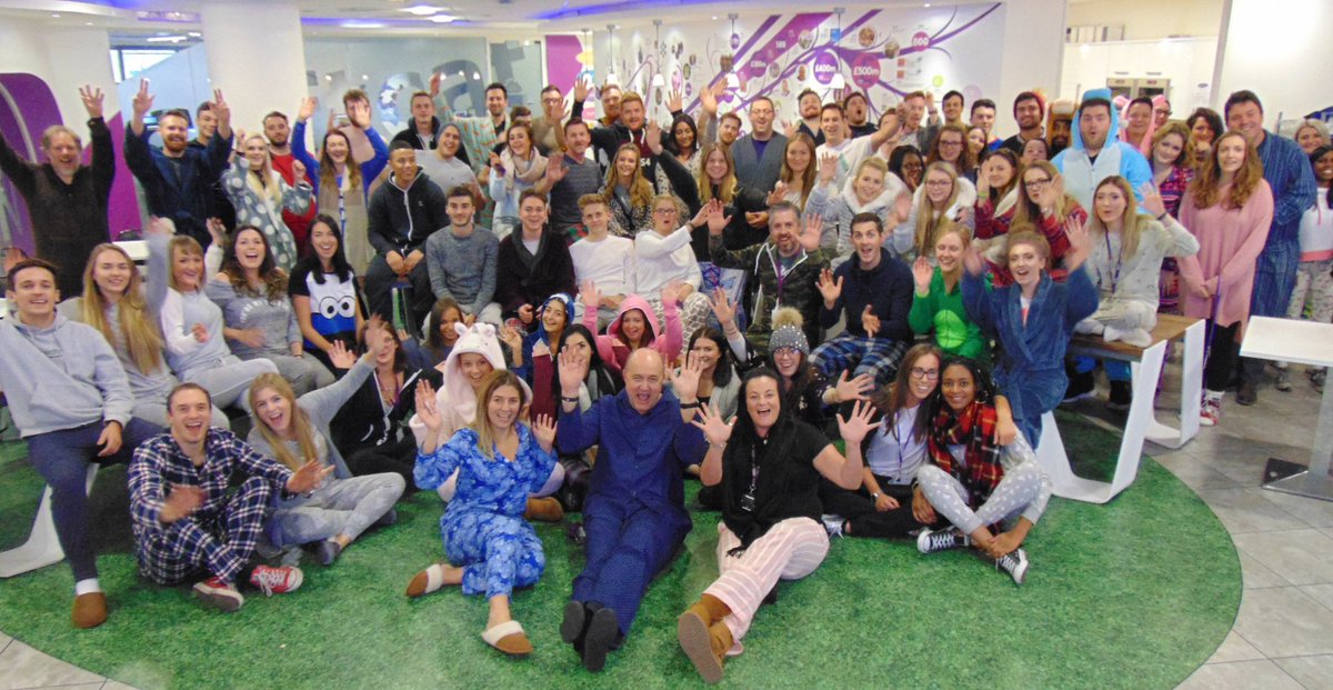 softcat's tweet photo. Softcat pyjama day? What a way to raise over £13,000 for @BBCCiN  #teamsoftcat https://t.co/DeSzpL376a
