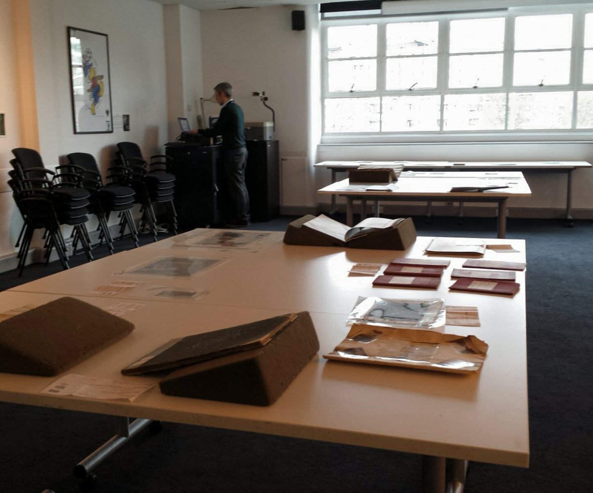 BenteinLondon's tweet photo. Original documents ready for examination #TakingStockLMA https://t.co/PZEHuRAWld