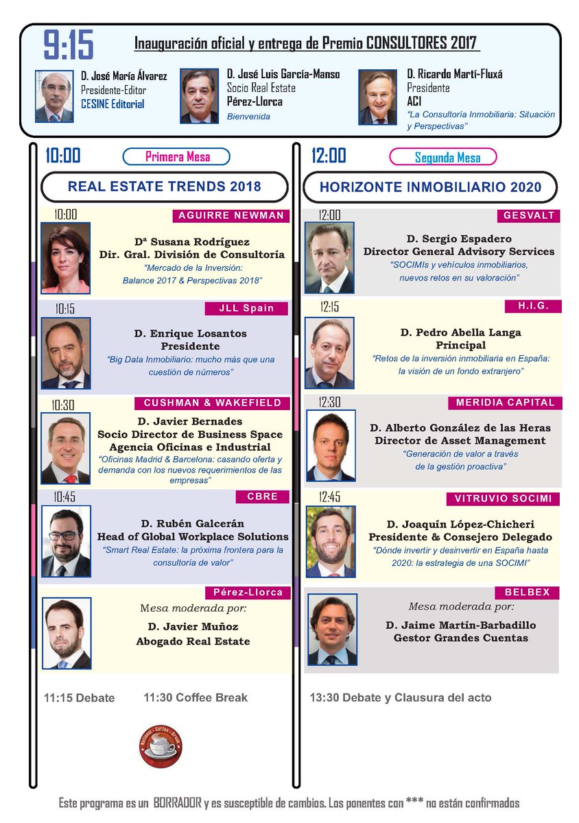 CesineEditorial's tweet photo. #CONSULTORES2017: REAL ESTATE TRENDS: HORIZONTE 2017 https://t.co/PU6INZtu2T