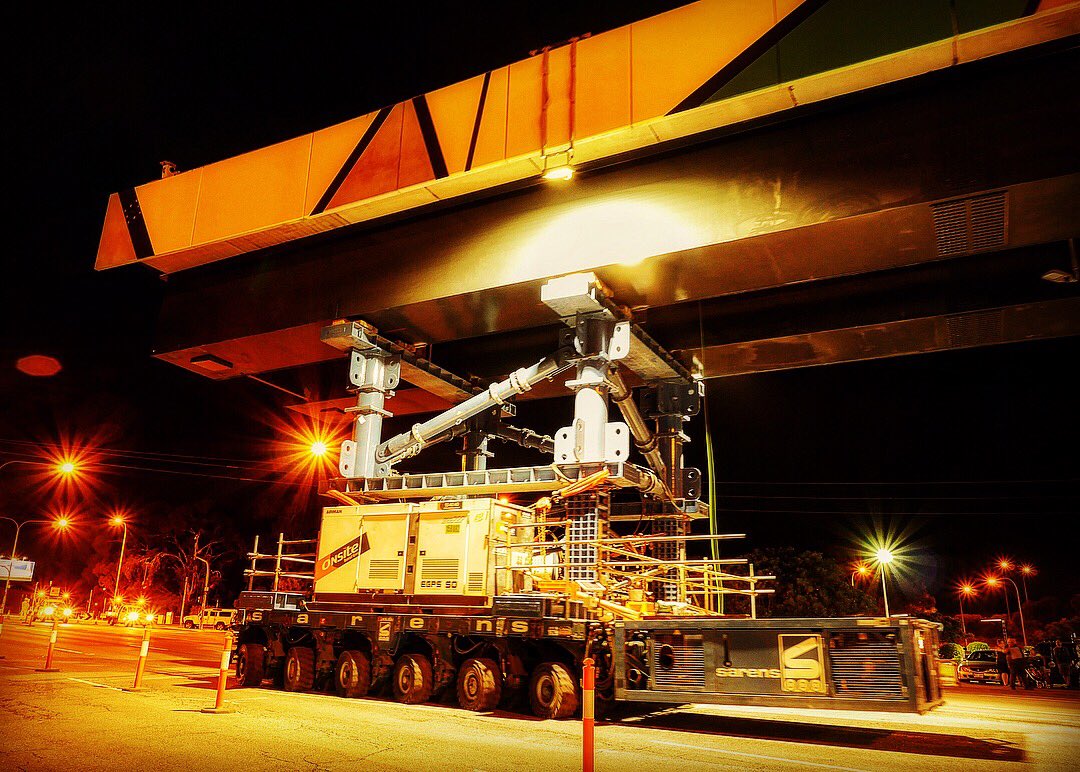 dt_downunder's tweet image. A few photos from earlier this evening... #SouthRoad #DarlingtonUpgrade #roadworks #bridgemove #adelaide #SouthAustralia #NightPhotography #longexposure