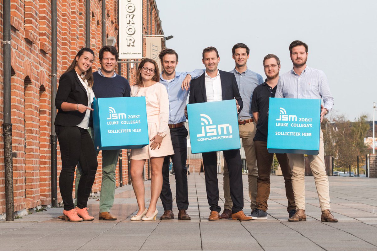 JSM_BE's tweet photo. JSM zoekt collega's: 
- 1 x telecommakelaar - sales account manager (tweetalig nl/fr)
- 1 x support medewerker (tweetalig nl/fr)
- 1 x VOIP installateur - technieker
#WijGroeien #tKotWordtHierTeKlein #Team #Mountain https://t.co/oBOWSFiK5S