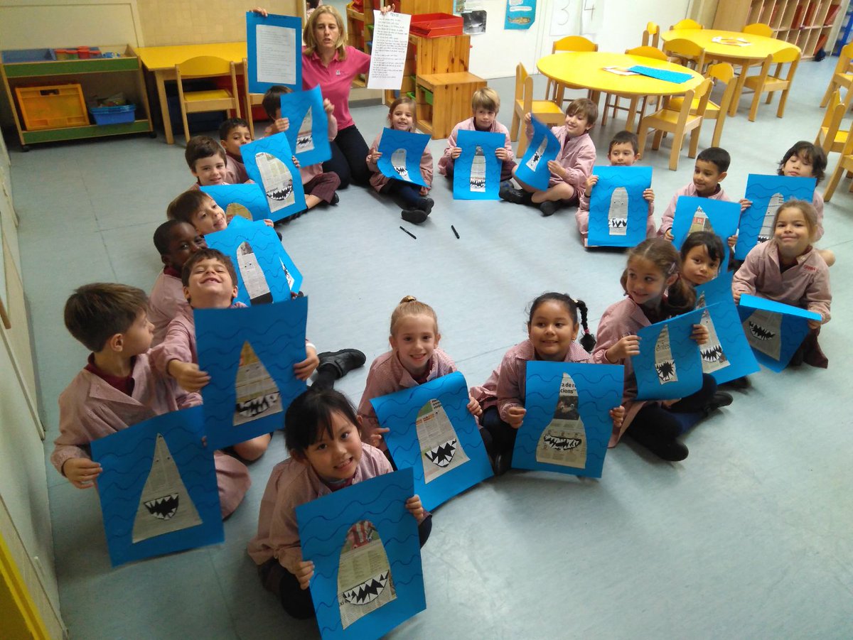 InfantilBllc's tweet photo. Aquest és el meu tauró. Fi #ABP Rutina de pensament: abans pensava i ara penso #modelVess #creativitat @Edu1stVESS #P5InfantilBllc https://t.co/KYzhXgN9pa
