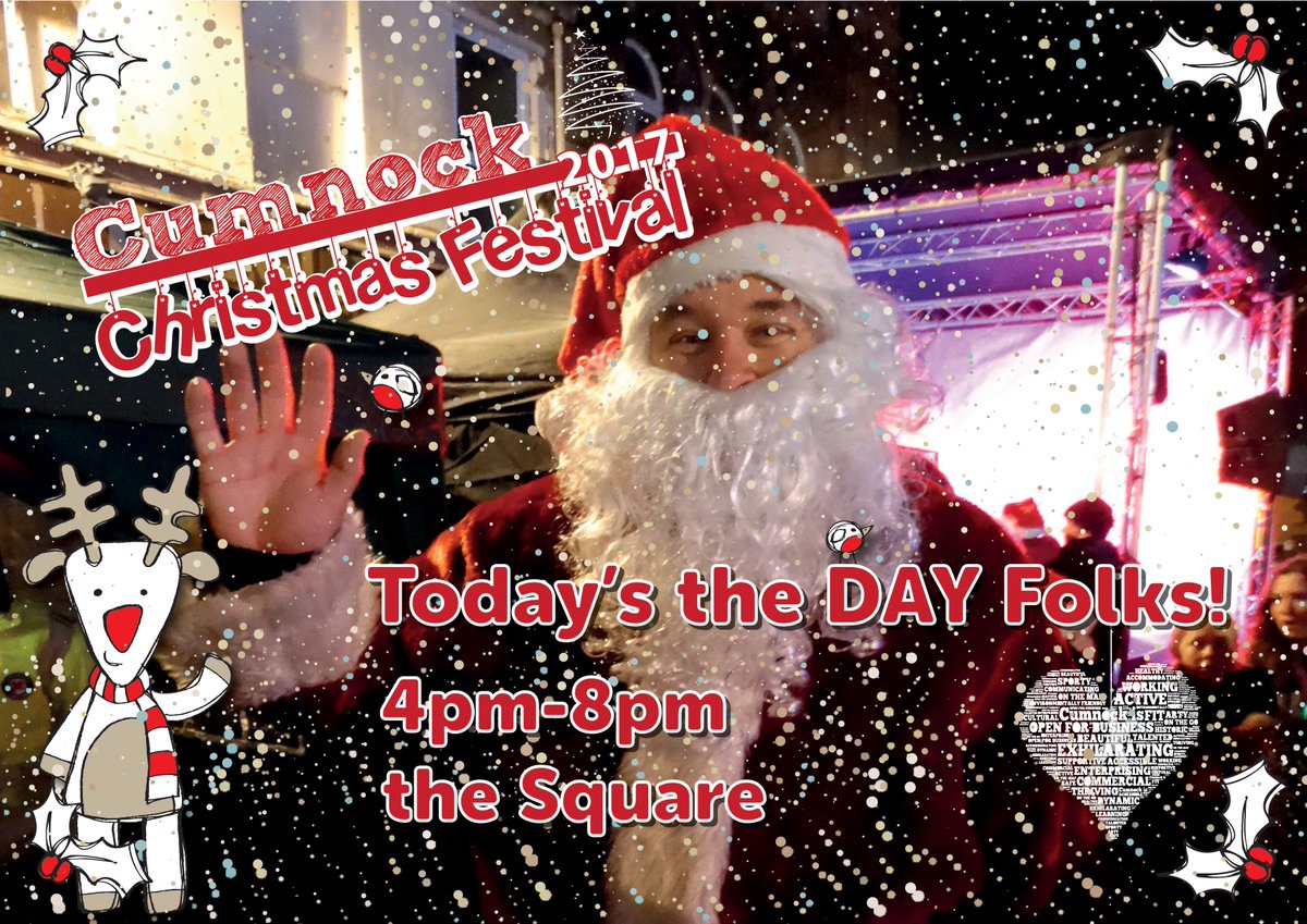 cumnock_plan's tweet photo. Todays the DAY for Cumnock Christmas Festival! #cumnockisours https://t.co/Ju7aaJ7DFE