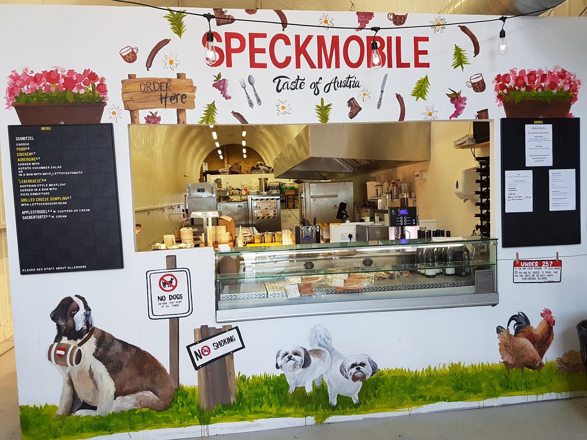 Speckmobile's tweet photo. Its our official opening party at #Arch76 Druid Street @MaltbyStMkt stop by for Mulled wine, Strudel and many more treats https://t.co/dmjscv4YbP