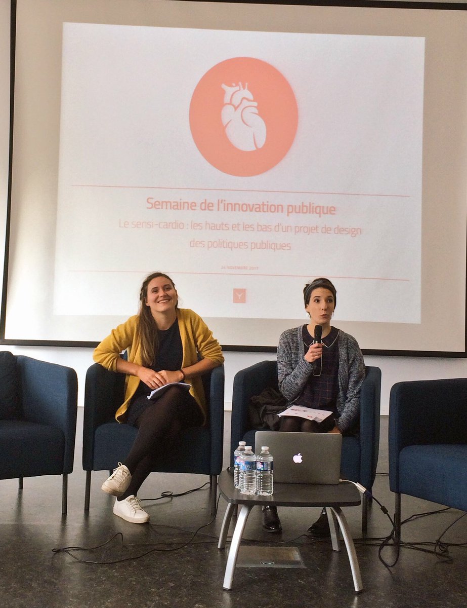 sensipode's tweet image. À l&apos;occasion de la semaine de l&apos;innovation publique @line_lorre et @AABouilly présentent le Sensi-cardio et les relations entretenues entre designers et collectivités tout au long d&apos;un projet ! 💞#DesignDI #SemaineIP