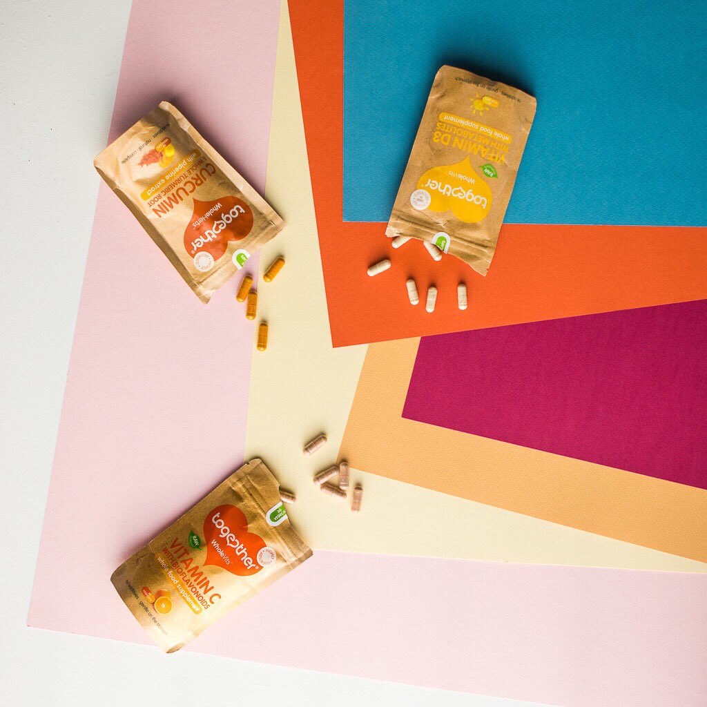 TogetherHealth's tweet photo. We think these 3 are a winning combination... #VitaminC #Curcumin #Vitamin D - #essentialsupplements #antiinflammatory #wintercolds #coldandflu #sunshinevitamins #winningcombo #supplementsthatwork #togetherhealth #trio https://t.co/VhYpS5qcJ0