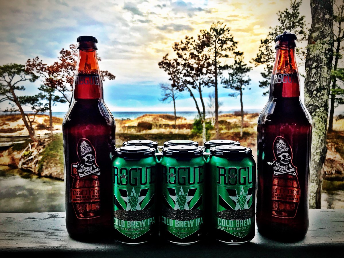 jasontholen29's tweet photo. Just when you think your vacation to Northern Michigan for Thanksgiving can’t get better, THIS happens. @RogueAles #DeadGuyAle #ColdBrewIPA #ThankfulForRogue https://t.co/PVoKq6GsSq