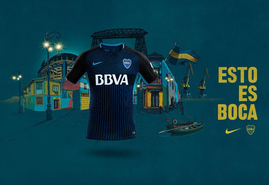 تويتر \ Boca Juniors على تويتر: "Presentamos la nueva 3er camiseta Boca Juniors 2017/2018. Conseguila en 👉 https://t.co/Cgs5SlkSmt #ESTOESBOCA https://t.co/KIxwOQ07ZC"