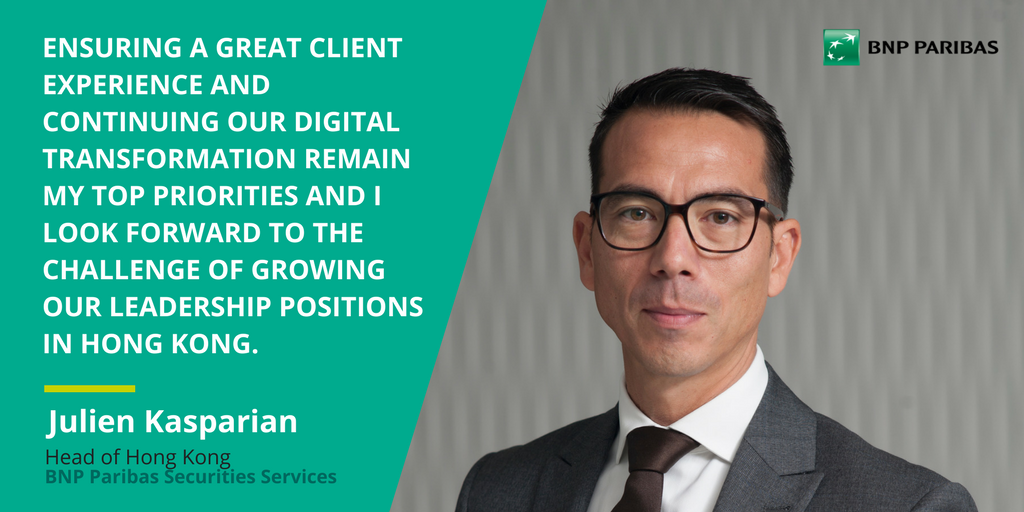 BNPP2S's tweet photo. .@BNPParibas announced today the appointment of Julien Kasparian as Head of @BNPP2S in Hong Kong. Welcome to Hong Kong, Julien! https://t.co/y8IXNkKUDO https://t.co/lTn0YHdcRm