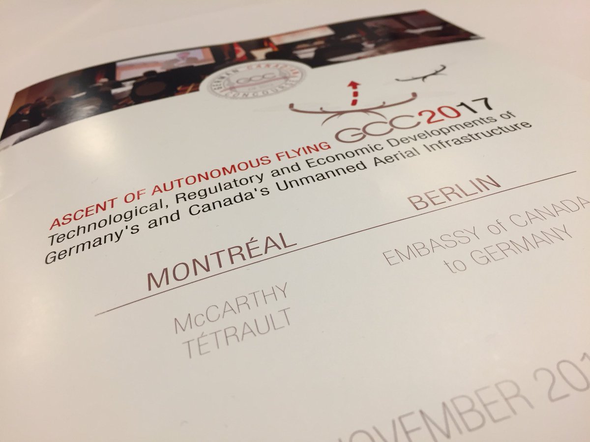 Notre associé <a href="/jp_lessard/">Jean-Pierre Lessard</a> participe à la conférence Montréal -Berlin du German Canadian Concourse sur les véhicules autonomes en aérospatiale #innovation #aerospace