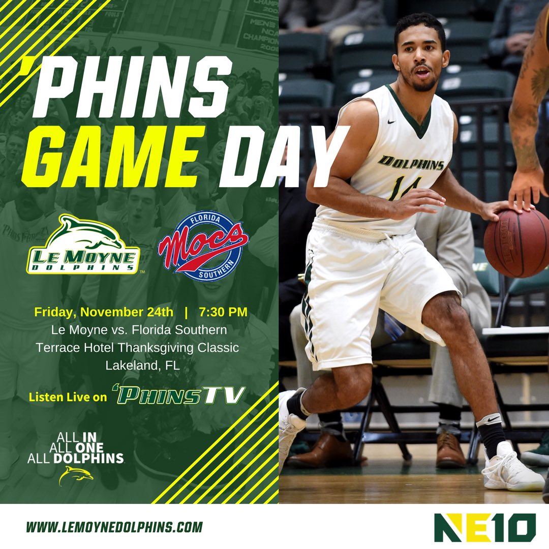 LeMoyneMBB's tweet photo. G A M E  DAY ! 
🏀: LeMoyne vs Florida Southern
⌚️: 7:30pm 
📍: Lakeland, FL https://t.co/0mDtQz2OR0