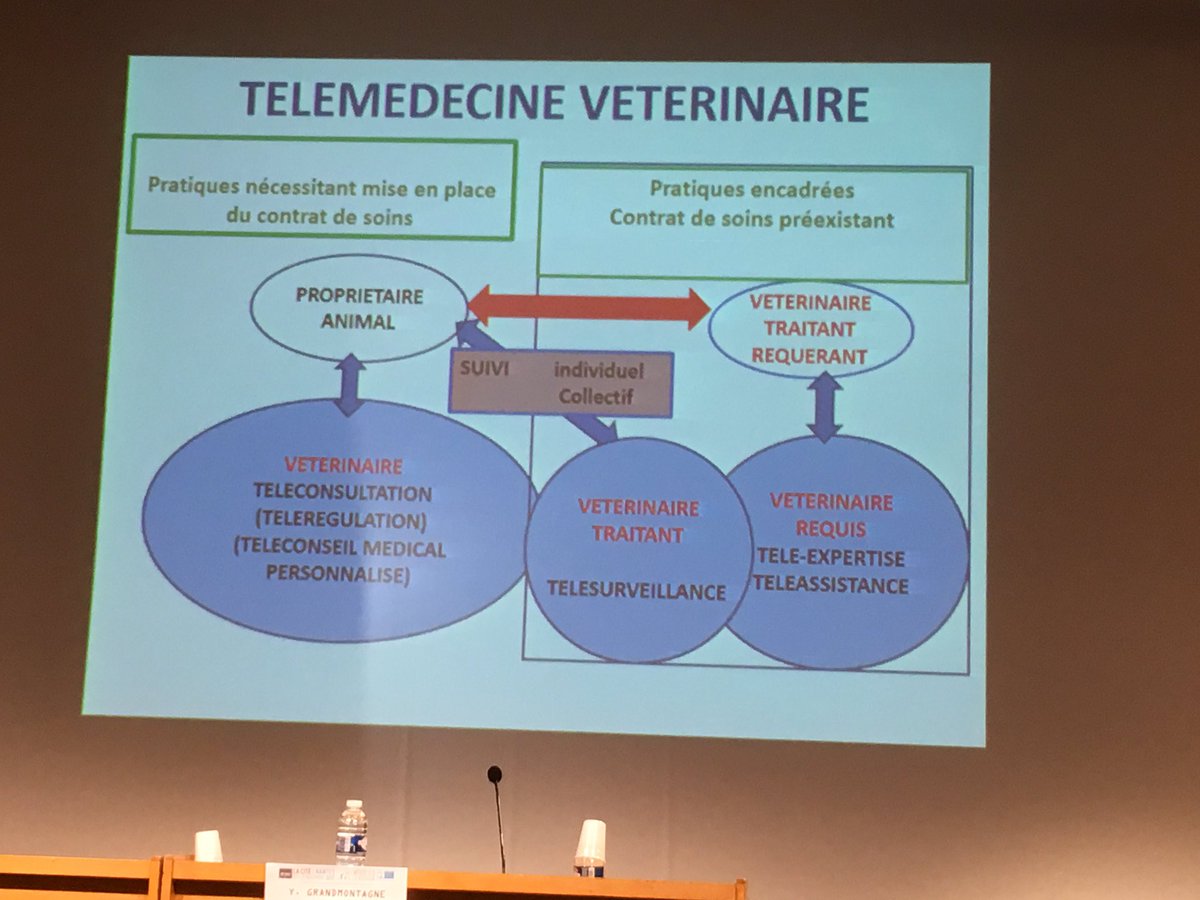 AValentinSmith's tweet photo. Projet de télémédecine vétérinaire présenté au congrès de l'AFVAC par Francis Desbrosse #AFVAC2017 @vetintech https://t.co/yj7aL1QHAp