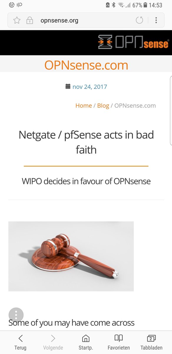 jschellevis's tweet image. The unfortunate truth @opnsense #badfaith #justice #wipo opnsense.org/opnsense-com/