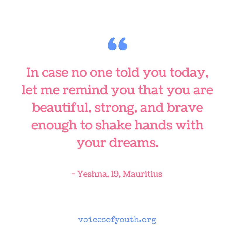 UNICEF's tweet photo. Beautiful.
Strong. 
Brave.

#FridayFeeling from @voicesofyouth - our channel by youth, for youth. https://t.co/NFscvlMaRc