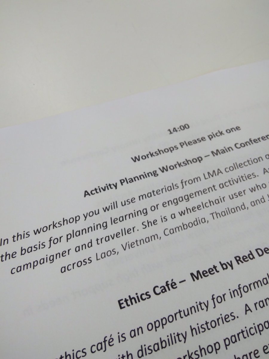 rachel_job's tweet photo. Time for workshopping! #TakingStockLMA https://t.co/UQFw6SiuNx