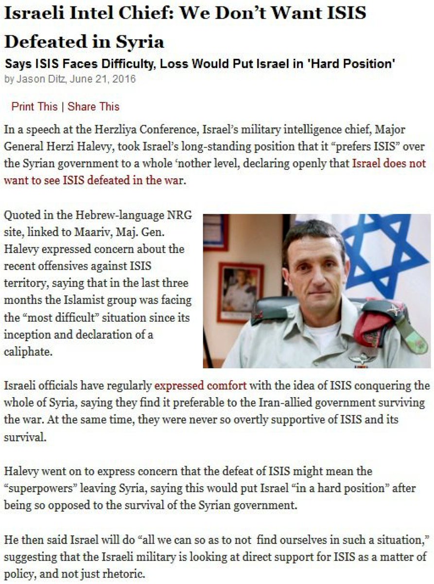 Maraki378's tweet photo. @RT_com The war criminals don't want #ISIS defeated. #LongLiveAssad and #Syria against Israel/Saudi/West supported terrorism https://t.co/WzZJ9Nf18s