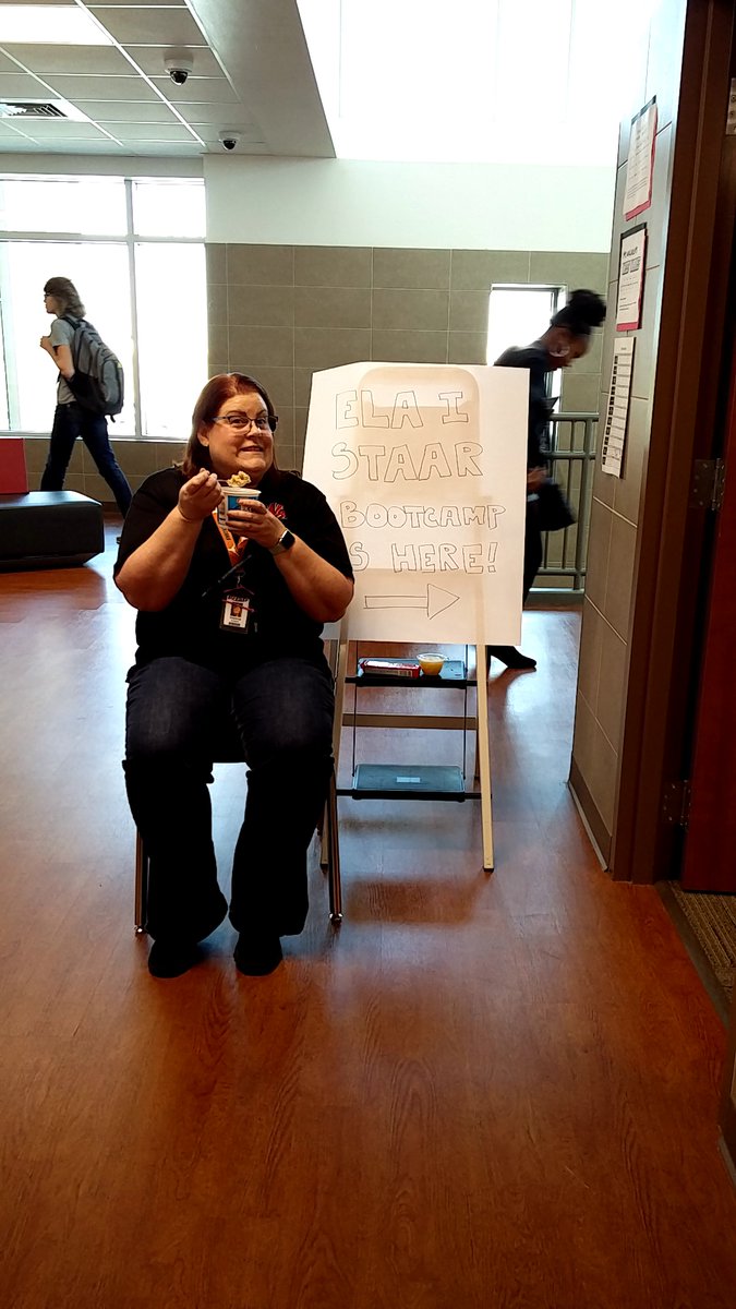 STAAR Test? More like STAAR BEST. Thanks Mrs. Waldrop for hosting a bootcamp review for our retesters! #weisswolves #weissela #goldstaarteacher
