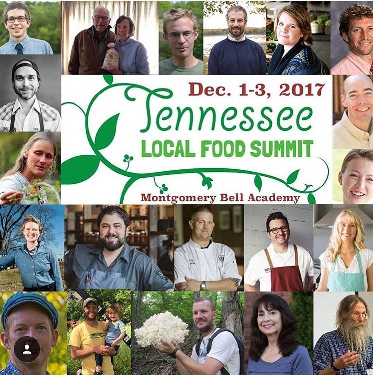 Looking forward to attending the Tennessee Local Food Summit.  Dec. 1st-3rd at Montgomery Bell Academy 
#nashville
#localfood 
#tennesseegrown
#sustainableagriculture ift.tt/2j8nmDV