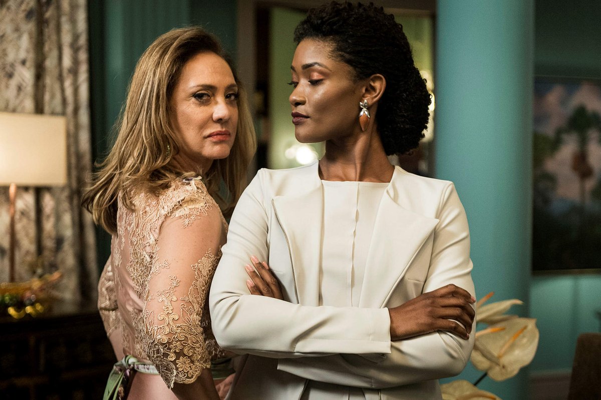 tvglobo's tweet photo. Pisa pra sempre, Raquel! #Bruquel #OOutroLadoDoParaíso https://t.co/UlCnUlaQOO