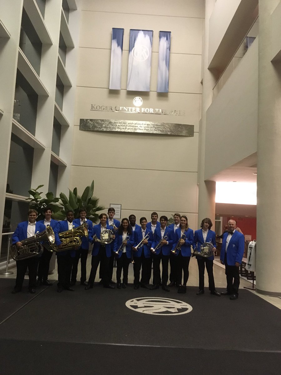DreherBand's tweet photo. Dreher Brass plays the Cola Classical Ballet’s Nutcracker preshow tonight from 6:30-7:15 at the Koger Center. Come see us! https://t.co/ryq53oz3b4