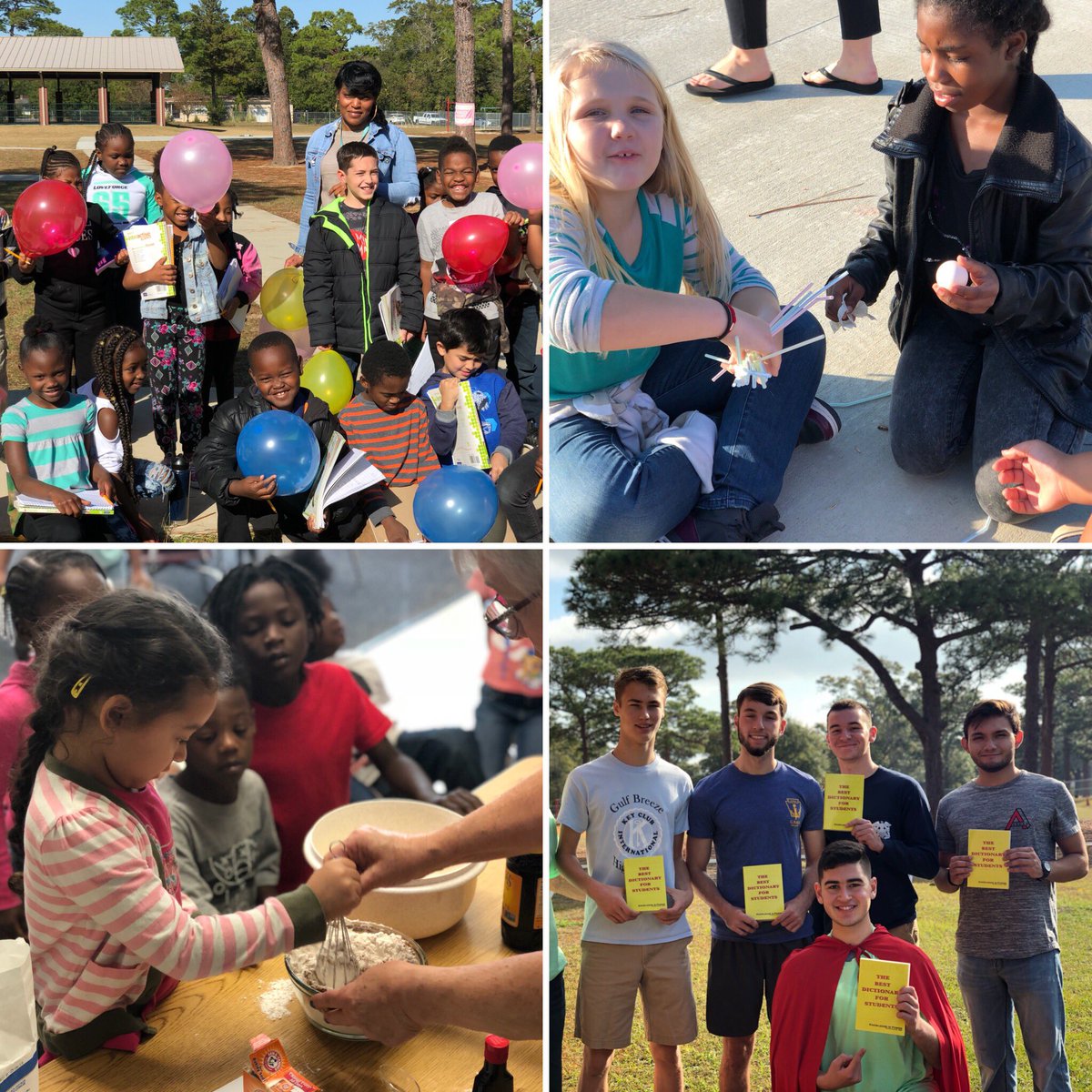 ojsemmeselem's tweet photo. Great week! Science projects, baking gingerbread, dictionaries from the Gulf Breeze High School Key Club, and much more! #OJSDolphins #OJSemmes https://t.co/ARoF0sSmmP