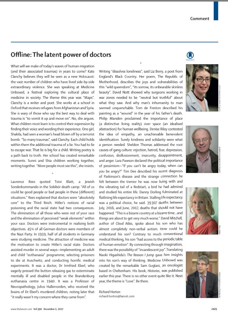 medicineunboxed's tweet photo. Thank you @richardhorton1 @TheLancet
#mu17maps https://t.co/UQPVRge7QZ