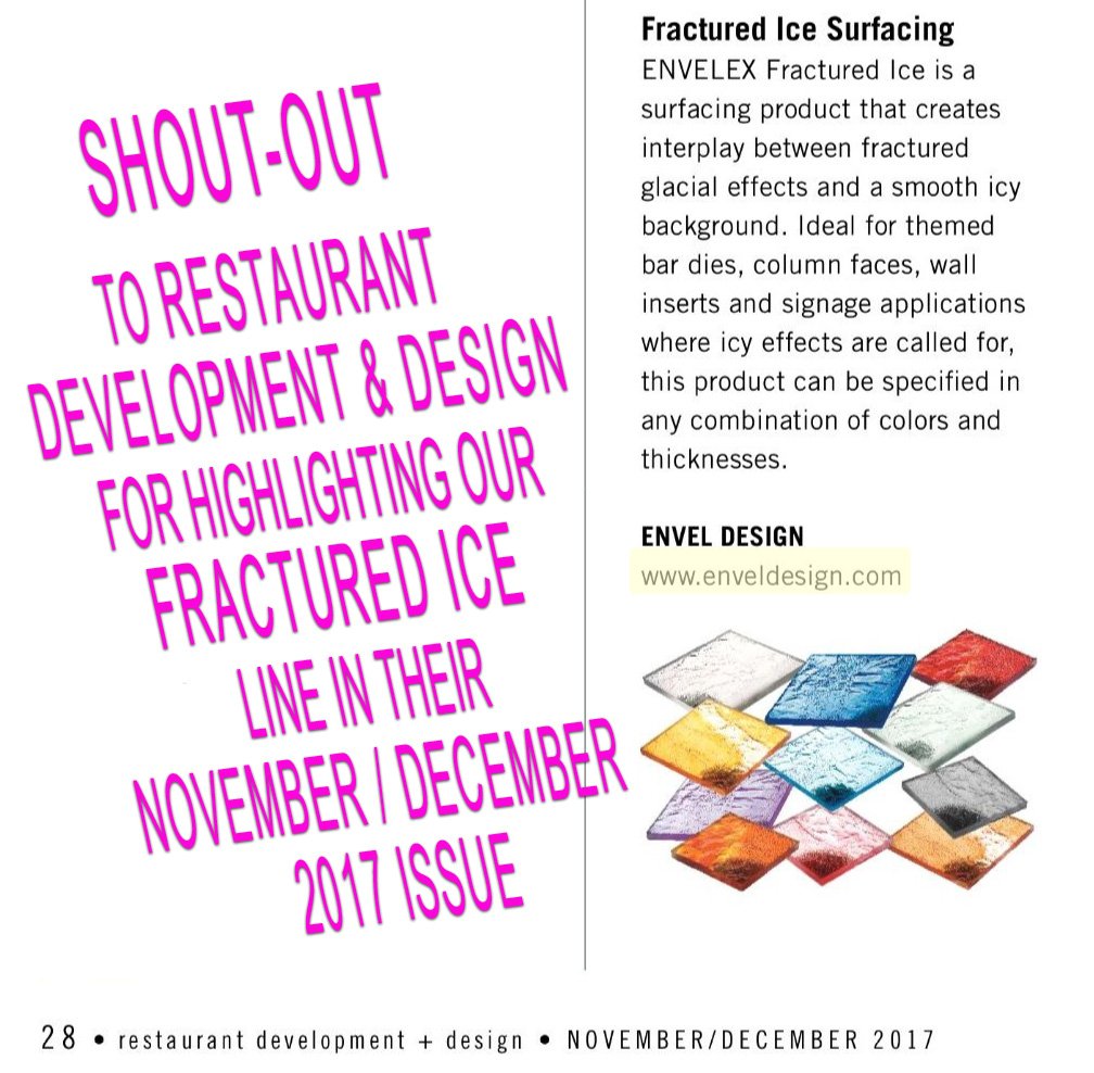 EnvelDesign's tweet photo. Big thanks to @RDDmag for highlighting our #fracturedice product line in this month's issue! https://t.co/mCbUTxrgET
