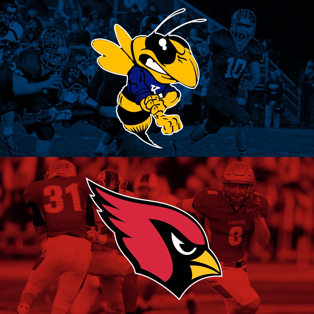 EYELightingIntl's tweet photo. Good luck to local teams Kirtland Hornets (Div VI) and Mentor Cardinals (Div I) in their high school football state championship games this weekend. You are already #champions in our book! https://t.co/bELeqw1MRP