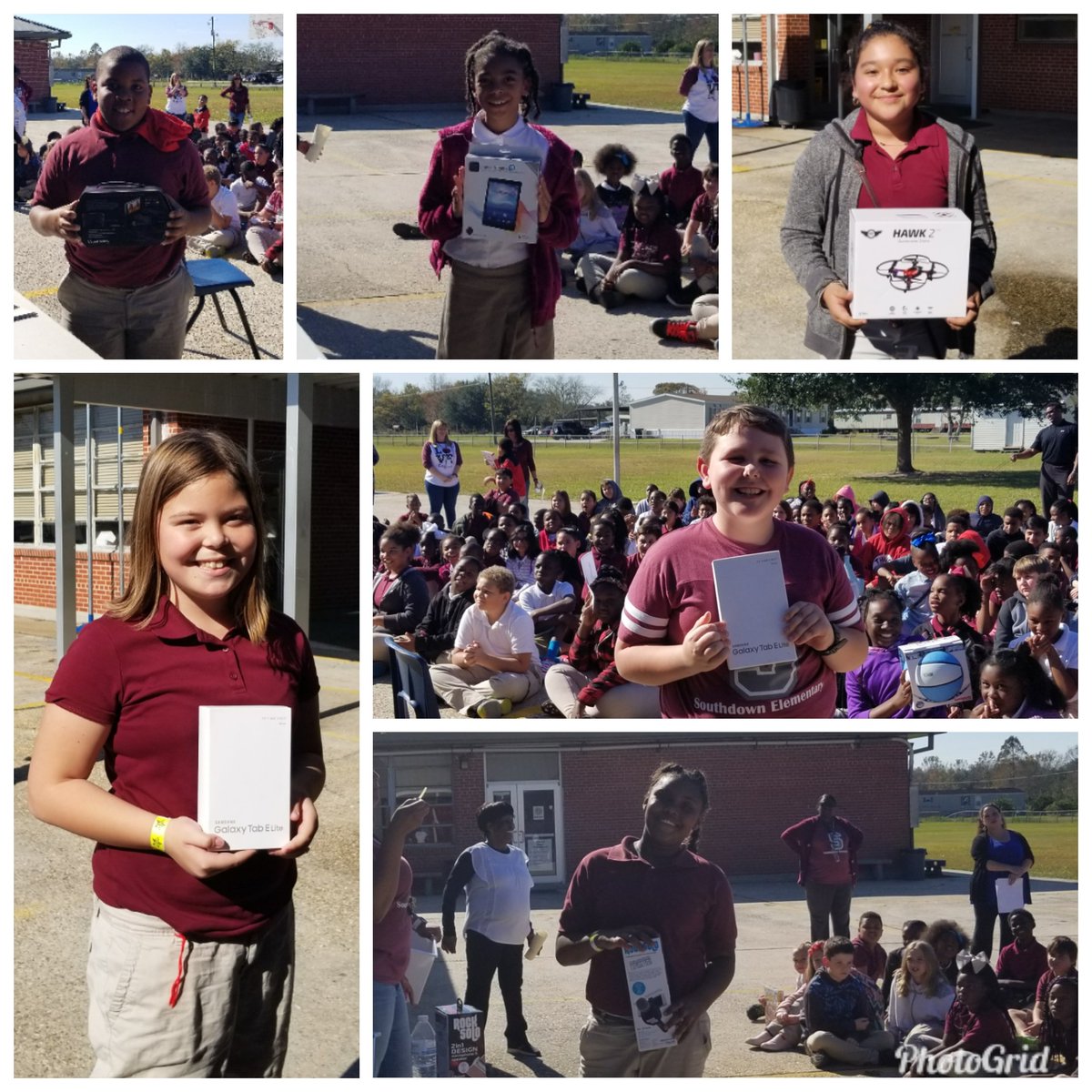 SouthdownEagles's tweet photo. Students celebrated our school's growth today and recieved their testing incentives today! Lots of fun! Let's do it again SDN!!! #WeAreSDN https://t.co/GTN9qshkkt