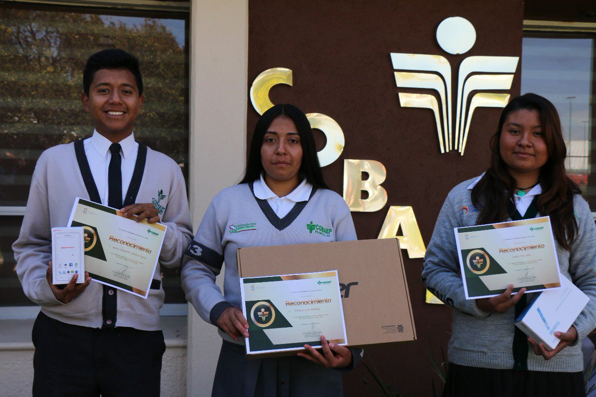 cobaep's tweet photo. En el @cobaep estamos seguros que los valores nos ayudan a desarrollarnos como personas, a crecer y ser mejores individuos. Felicidades a l@s ganadores del 5to y 6to concurso #JóvenesConValoresCOBAEP ¡Más de 243 mil reproducciones! @SEP_Puebla @SEDIFPuebla https://t.co/YJhLNQ7guX