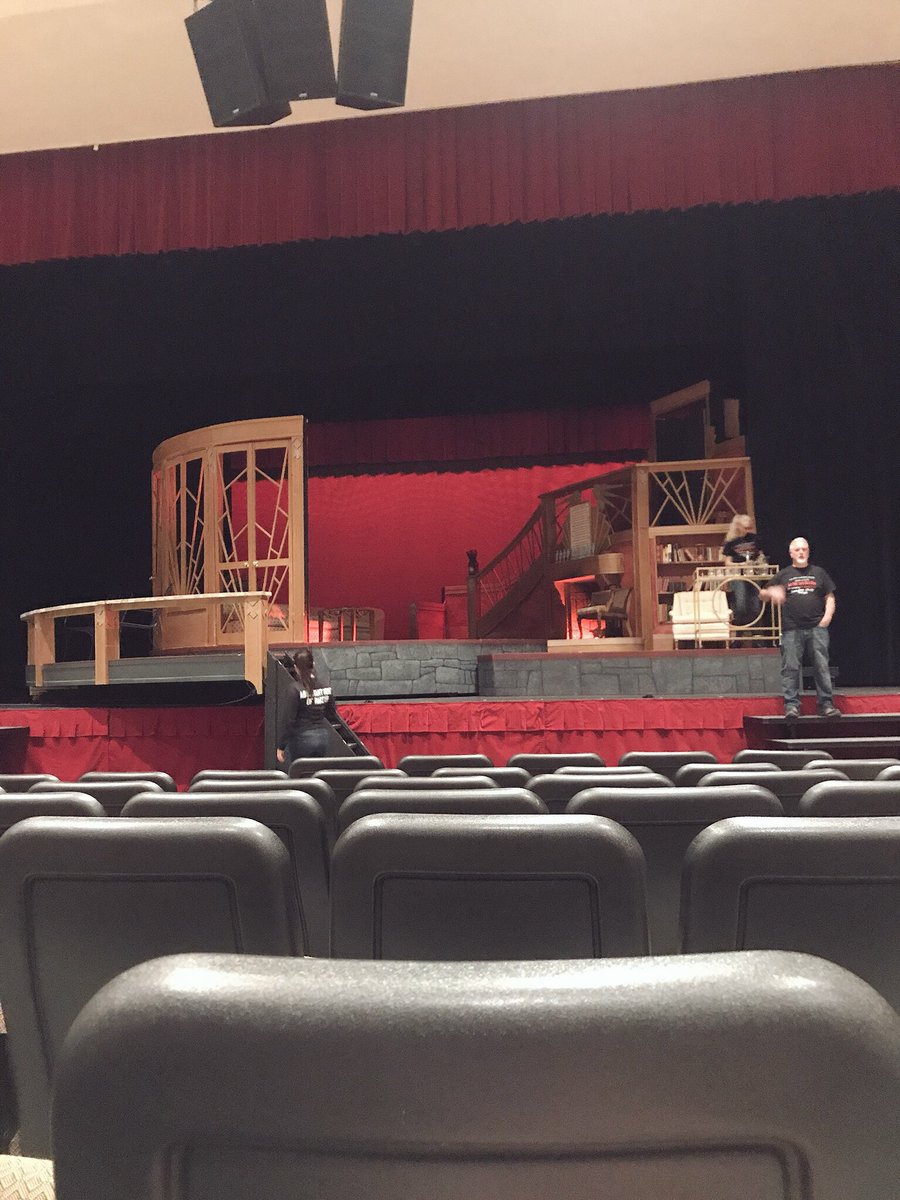 PMTheatre's tweet photo. We are HERE!! Who’s ready for #PMNone??? #pathesfest17 @PAThespians @pennmanor https://t.co/izXJ59dc2c