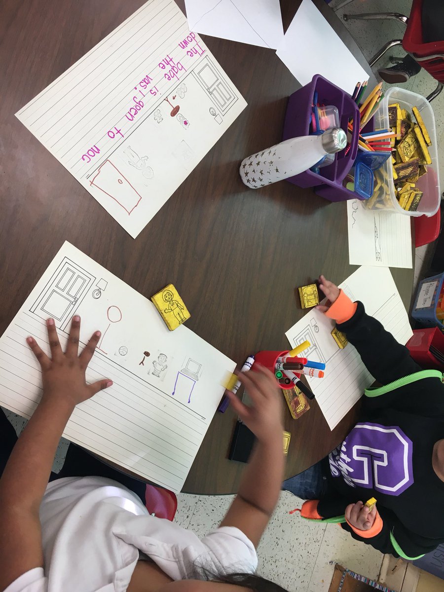 tinyteacher5590's tweet image. #funfriday writing - stamp stories #crazyforkinder