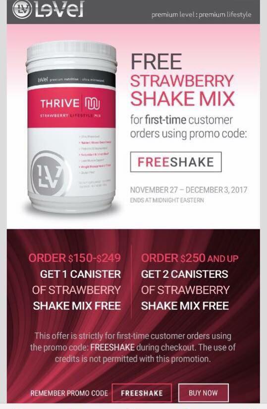 RachelAnna20's tweet photo. No winter blues for this happy #Thriver! https://t.co/uJcaKxCaZL  FREE strawberry mix &amp; #Thrive4Tots campaign. https://t.co/2aI67rPP3V