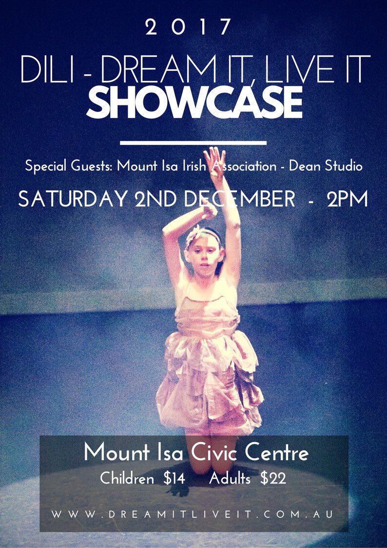 MIETV1's tweet photo. Have you got your #DiLi tickets for today’s showcase? #mountisa #civiccentre https://t.co/Tmk9nUfqIS