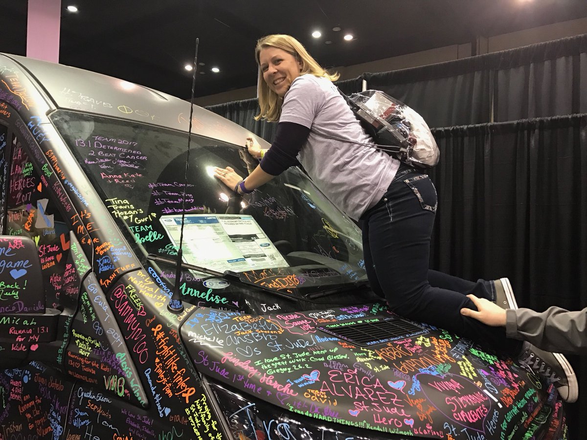 mdhmorgan's tweet photo. #stjudehero so excited for the race tomorrow! Great event for an even better cause! #wontstop https://t.co/JWYtTl75V7