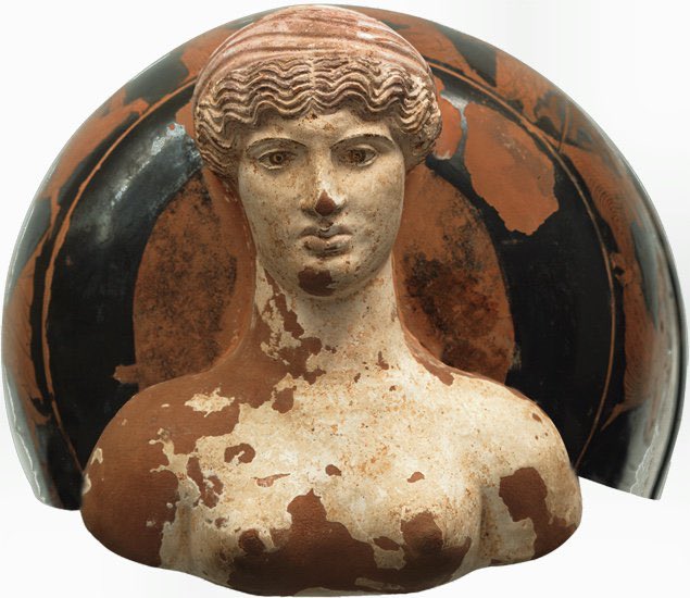 nicegook's tweet photo. @n_santama Wishing you a beautiful and relaxing week end my friend .
#Epinetron from Eretria,Euboea,Greece, 425 BC. https://t.co/rKWV2QzF7M
