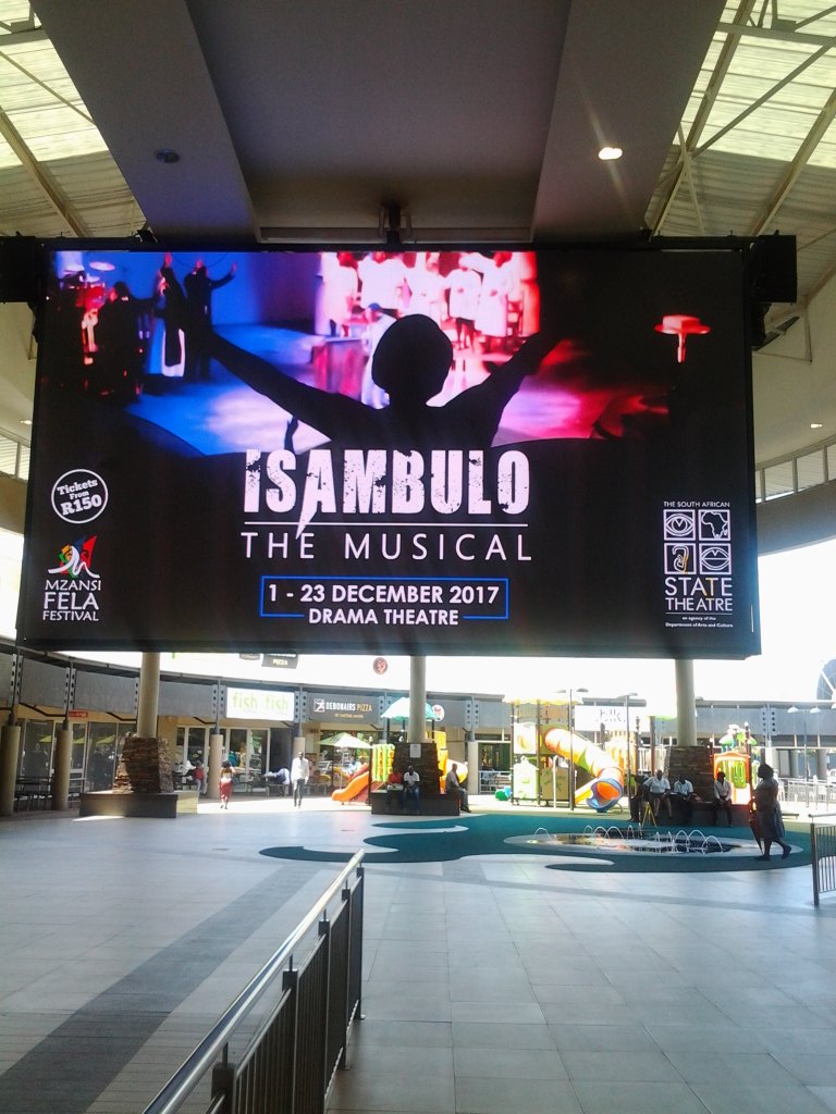 SASTwriter's tweet photo. #Isambulo - The Musical opened tonight at 8:00pm. Zakhele Mabena's masterpiece! It will be running until 23 December 2017. Come check it out! https://t.co/y8TInFNfa1