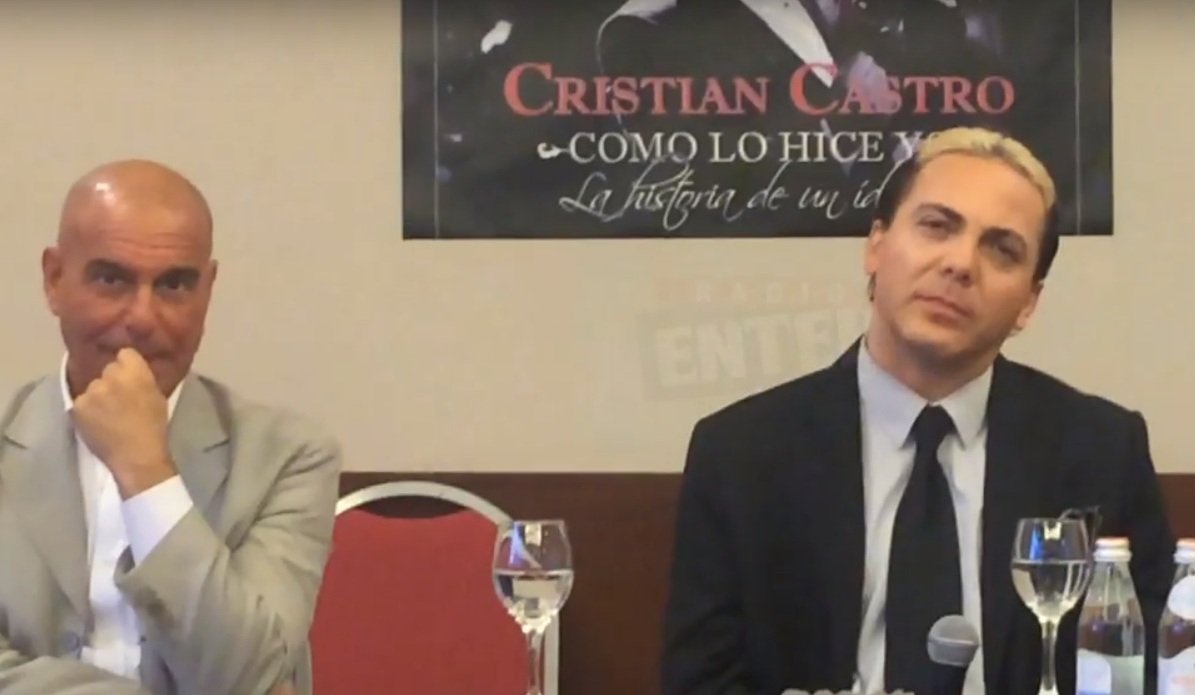 ORLANDONETTI's tweet photo. Conferencia de Prensa - Cristian Castro - "Como lo hice yo" - Hilton Hotel - Buenos Aires - Argentina https://t.co/fCsU25k60b