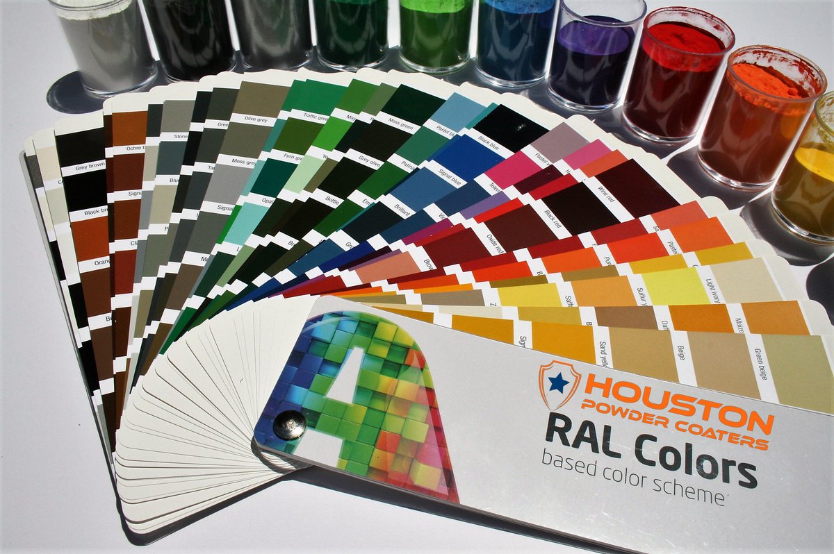 HoustonCoaters's tweet image. Working closely with North America’s leading powder suppliers, #HoustonPowderCoaters is pleased to offer the very best coating chemistry in a vast array of colors, textures, glosses, and effects (inclusive of over 120 stock colors available in-house to choose from). #RALColors