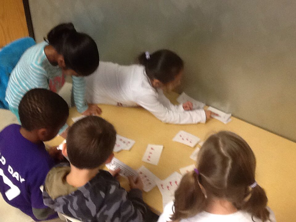 aaee_specials's tweet photo. #aae2nd working in groups, matching notes to their corresponding phrases. https://t.co/zmkVBX3R0W