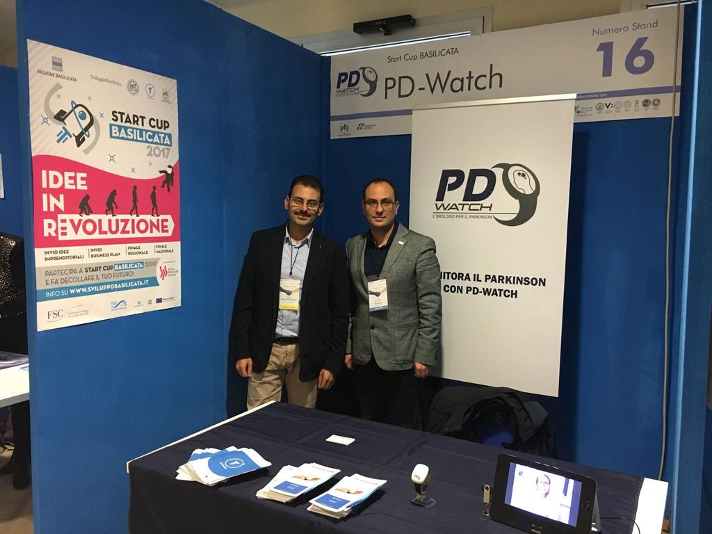 biomedical_lab's tweet photo. Siamo orgogliosi di aver rappresentato la #Basilicata con #pdwatch al @PNICube e siamo felici di aver vinto il premio "Innovazione Health Care". Lavoreremo sin da subito per cercare di migliorare ancora di più la gestione clinica dei pazienti con #Parkinson con il nostro device https://t.co/CsNE4Q6dIP