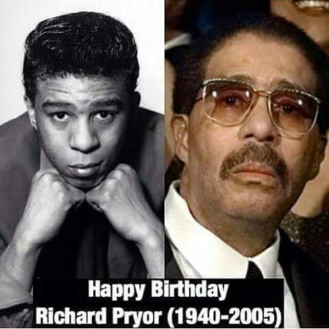 HAPPY BIRTHDAY & CONTINUE RESTING IN PARADISE TO MY FAVORITE COMEDIAN THE G.O.A.T. \"MR. RICHARD PRYOR\" !!! 