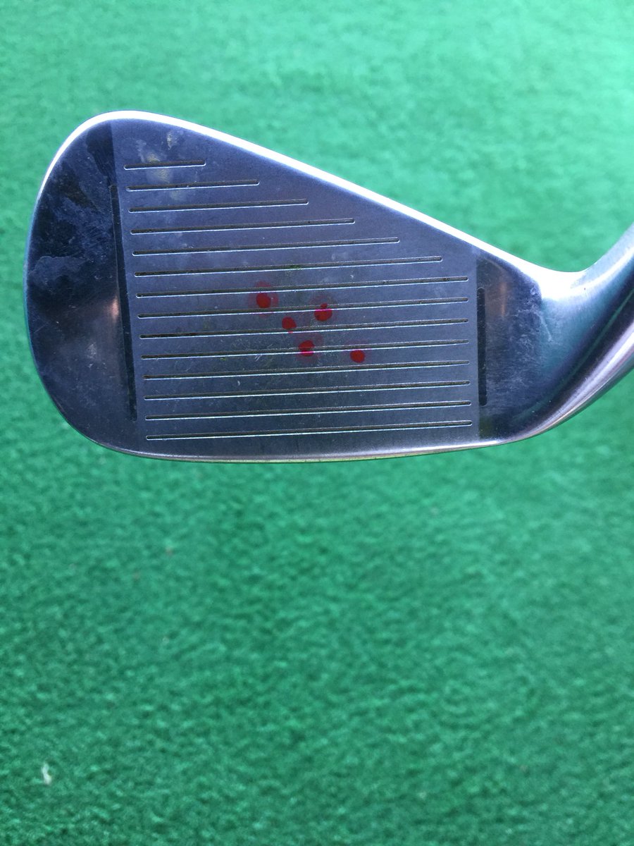 LuisValdenebro's tweet photo. @adamyounggolf, what about this pattern? 😜 #thestrikeplan #thepracticemanual #training! #lovegolf https://t.co/nvXgDoZv4A