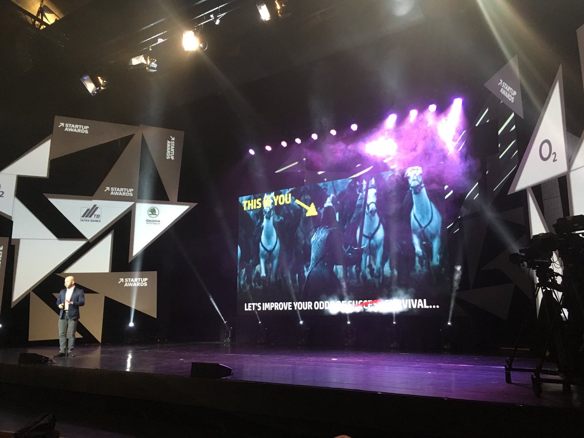 mgazdik's tweet image. The real question is how many startups do you have in you? - Vitaly Golomb #futurenow17